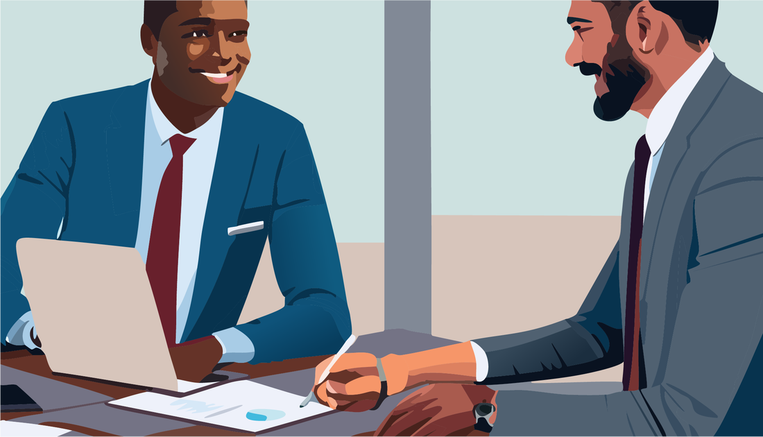 Interview illustration